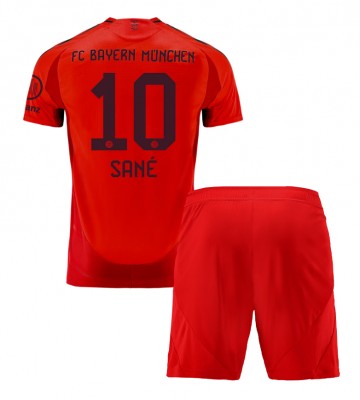 Bayern Munich Leroy Sane #10 Replica Home Stadium Kit for Kids 2024-25 Short Sleeve (+ pants)